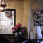 喫茶店「あろうむ」 凧作品展