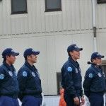 今年はブルーインパルスの方々も参加