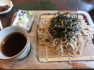 四万温泉入口のおそばやさん