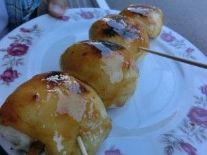 四万温泉で有名な「焼きまんじゅう島村」