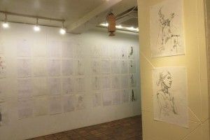 「デッサン行進」展