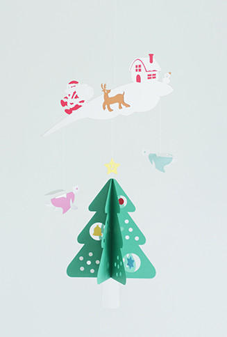 「天使とモミの木」(英題:Around the fir tree)2014年11月製作 「天使とモミの木」(英題:Around the fir tree)2014年11月製作