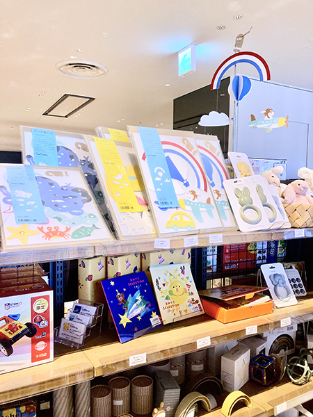 お取り扱い店舗での展開例。