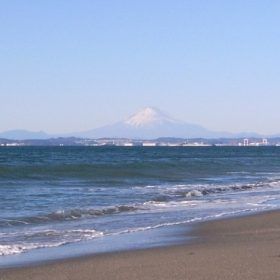 正月の富士山