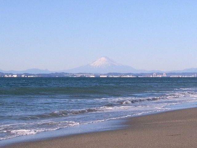 正月の富士山