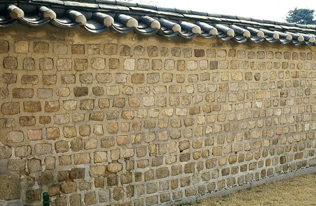 韓国の塀
