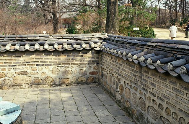 韓国の塀