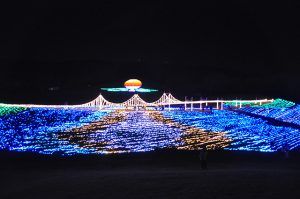 まんのう公園のイルミネーション