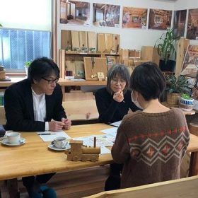 大丸建設オープンカフェで設計相談会