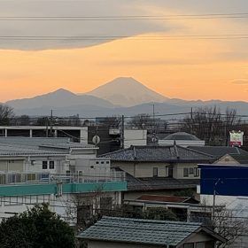 現場の富士山