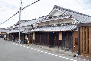 福住伝建地区の街並み