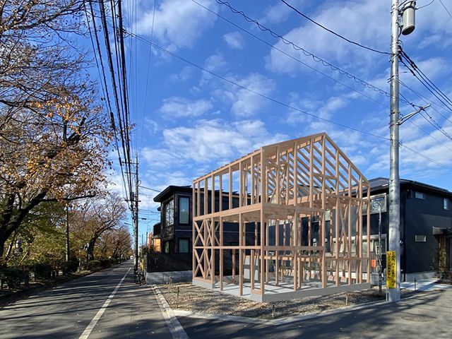 小平市にて進行中の住宅です