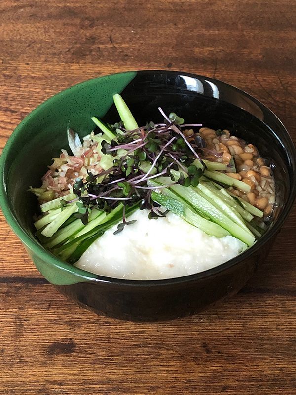 夏野菜のぶっかけ丼