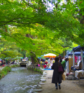 小川と緑の手づくり市