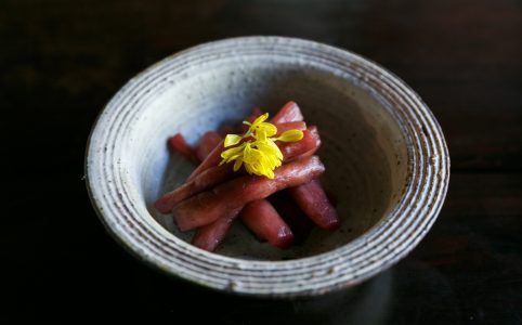 ズイキの酢の物