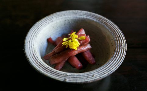 ズイキの酢の物