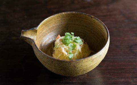 そうめんかぼちゃの酢の物