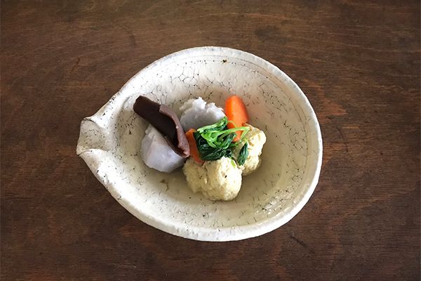 里芋と鶏団子の煮物