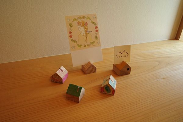 カード立てづくり