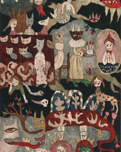 にじ画廊 網代幸介個展 「樹海」