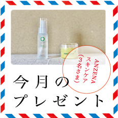 プレゼント ANZENA スキンケア