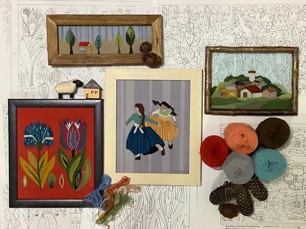 恵文社一乗寺店 「Gaffel VEV 絵を描くように織る織物展」VEV工房 幾々