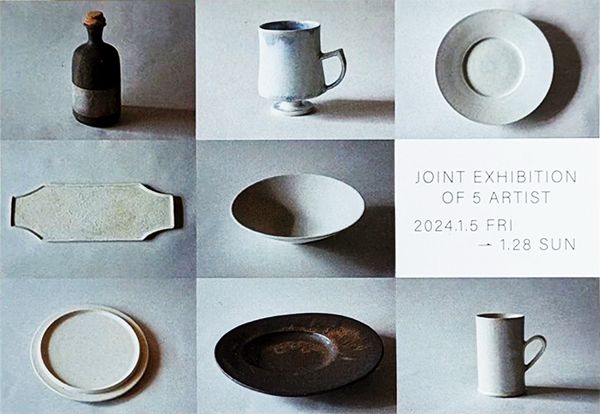 加藤あゐ　企画展「JOINT EXHIBITION OF 5 ARTIST」