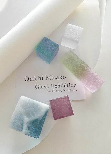 大西未沙子 ガラス展