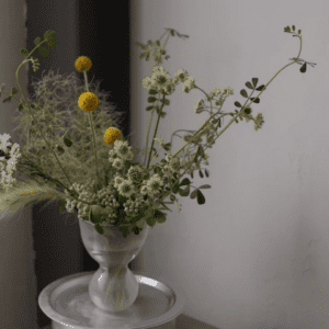 角田さんの花器で楽しむmûre（ミュール）さんによるお花のレッスン