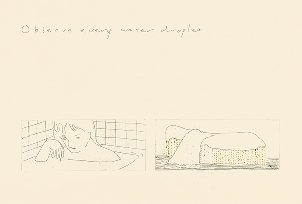 ヨロコビto 真鍋由伽子展「Observe every water droplet」