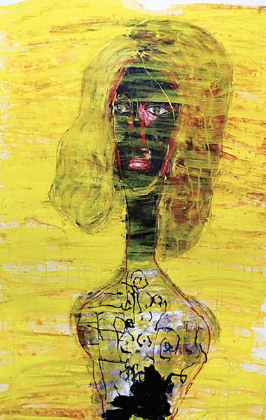 iTohen「或る日の女」齊藤彩 絵画展
