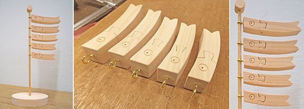 竹中大工道具館 ワークショップ「組み木・端午の節句」