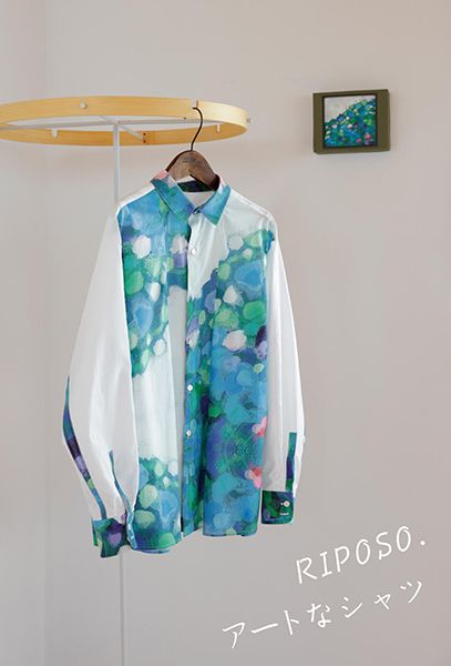 RIPOSO.　RIPOSO. アートなシャツ