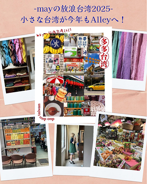Alley　mayの放浪台湾展「多多台湾」