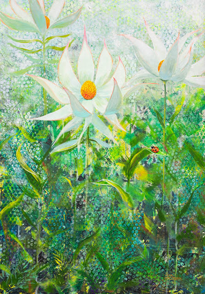 ギャルリーワッツ　五感の記憶ー廣川じゅん絵画展