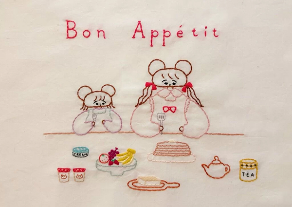 ちせ　Bon Appétit Kanae Entani exhibition