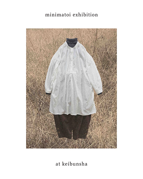 恵文社一乗寺店　minimatoi exhibition 25aw and archive collection