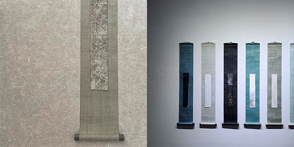月日荘　「短冊　月展」参加　於 gallery蓮依