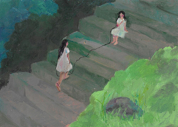 Calo Bookshop and Cafe　“neng and the wind” a solo exhibition by hai rembulan