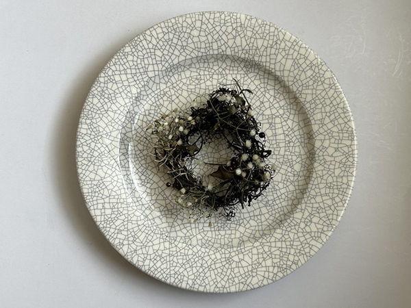 gallery ten　苫米地正樹（磁器）×栗城三起子（かわきばな）展