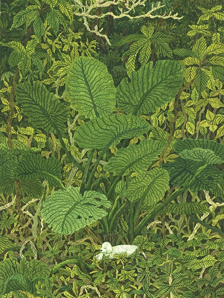 にじ画廊　中村雅奈 個展「みどりのシェルター」