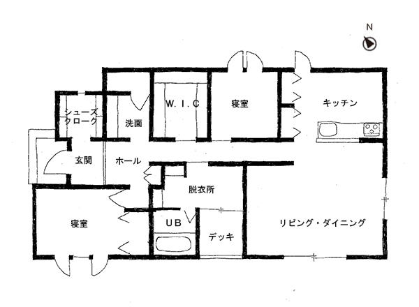 群馬県高崎市 注文住宅　平面図