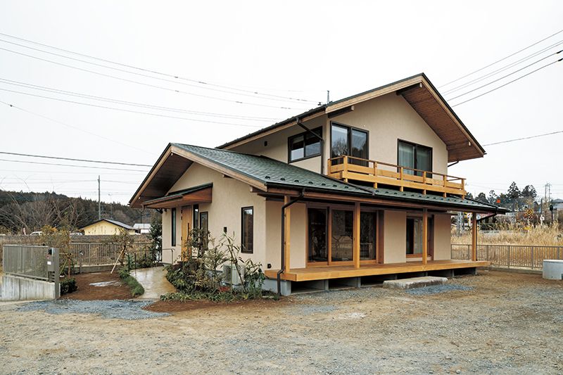 茨城県笠間市 福田建設 モデルハウス「星山の家」｜自然素材を生かし 職人の手仕事が宿る家