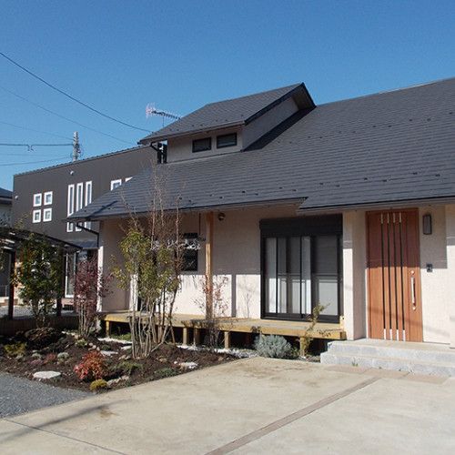 栃木県佐野市 注文住宅「自然素材と古材が調和する開放感あふれる住まい」