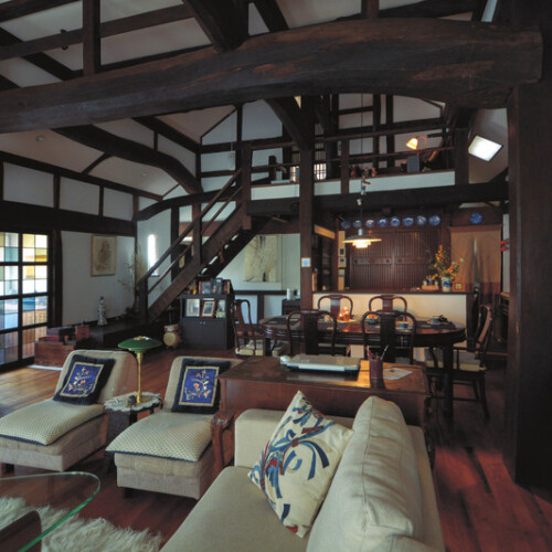 静岡県　注文住宅　建築家　次世代へ、世界へ、古材の記憶と日本文化を伝えて