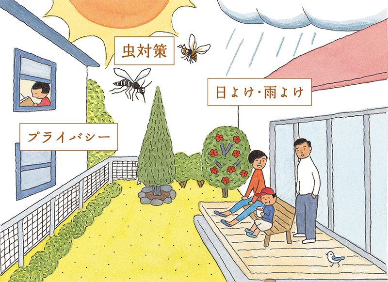 花と緑をもっと楽しみたい! ウッドデッキ快適術