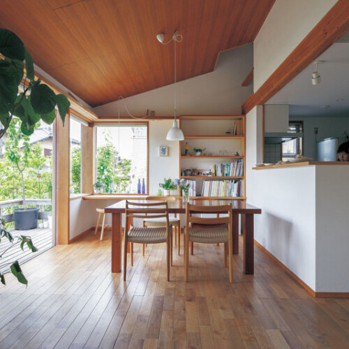 千葉県市川市　注文住宅　建築家　大切にしたい家時間―風と緑と居心地と