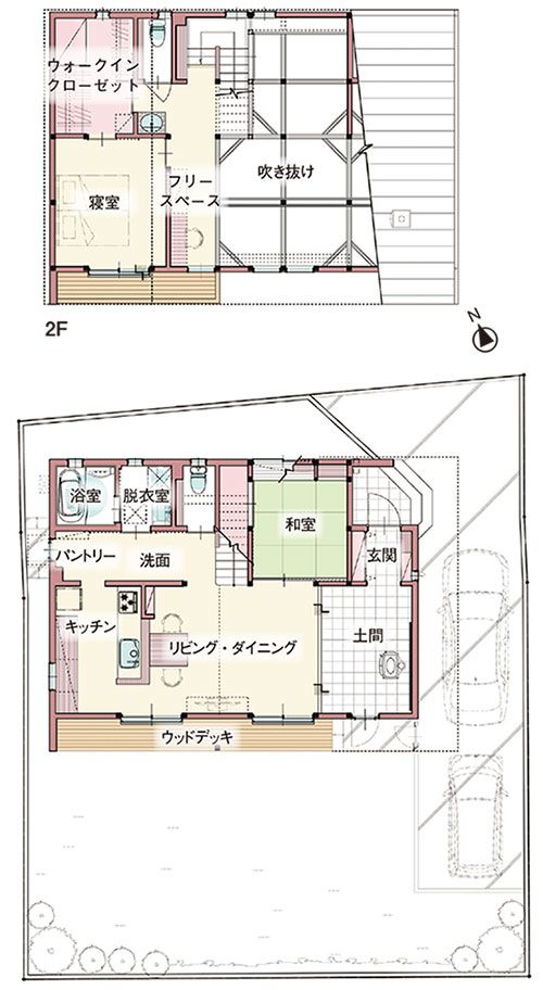 千葉県野田市 注文住宅 ㈱グッドリビング どんぐりの家 平面図