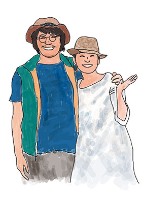 徳島県 中村さん一家