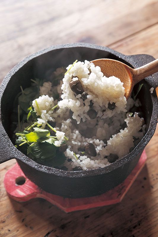 むかごのピラフ風炊き込みごはん
